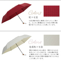 全天候型 折りたたみ傘 【 江戸 】