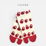 【 tabi socks 】和柄の足袋ソックス　22-24cm WAFUKA